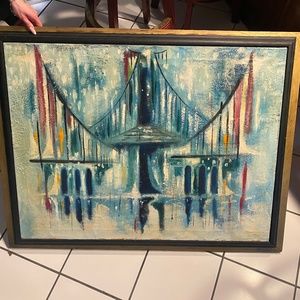 Professional painting bridge chic retro